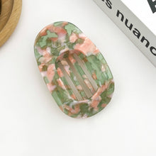 Load image into Gallery viewer, Acetate Classic Colorful Flat Hair Clips, Stylish Barrettes
