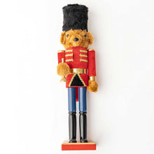 Load image into Gallery viewer, Teddy Bear 15" Hand-Painted Wood Nutcracker