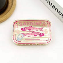 Load image into Gallery viewer, Sardine Can Hair Claw Clip, Creative Fish Tin Hair Clip
