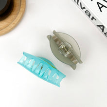 Load image into Gallery viewer, Lavender Hair Clip,Leaf Claw Clip