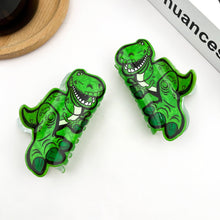 Load image into Gallery viewer, Green Dinosaur Hair Clip, Cute Prehistoric Style Claw Clip