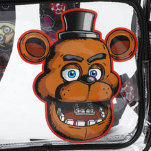 Load image into Gallery viewer, Five Nights at Freddy’s Freddy Fazbear 16” Clear Backpack For School And Travel