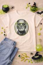 Load image into Gallery viewer, Frank with Rhinestone Specs Graphic T-Shirt