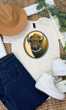 Load image into Gallery viewer, Bison with Rhinestone Specs Graphic T-Shirt