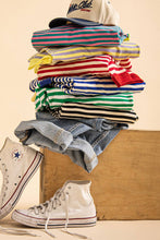 Load image into Gallery viewer, NT12481-Oversized Stripe Casual Knit Top
