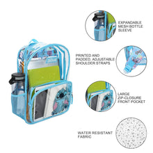 Load image into Gallery viewer, Disney Stitch Kids’ Clear PVC 16” Backpack