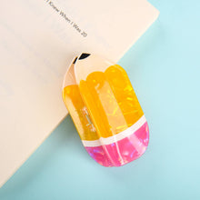 Load image into Gallery viewer, Novelty Pencil Hair Clip - Cartoon Stationery Hair Accessory
