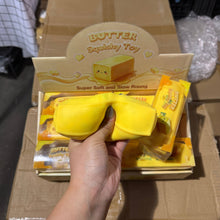 Load image into Gallery viewer, Crackling Crunchy Yellow Butter Squishy
