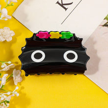 Load image into Gallery viewer, Funky Big - Eyed Hair Claw with Colorful Accents