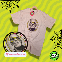 Load image into Gallery viewer, Frankenstein with Rhinestone Specs Graphic Tee