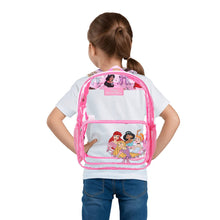 Load image into Gallery viewer, Disney Princesses Kids’ Clear PVC 16” Backpack
