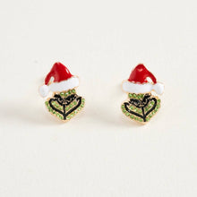 Load image into Gallery viewer, Rhinestone Monster Earrings

