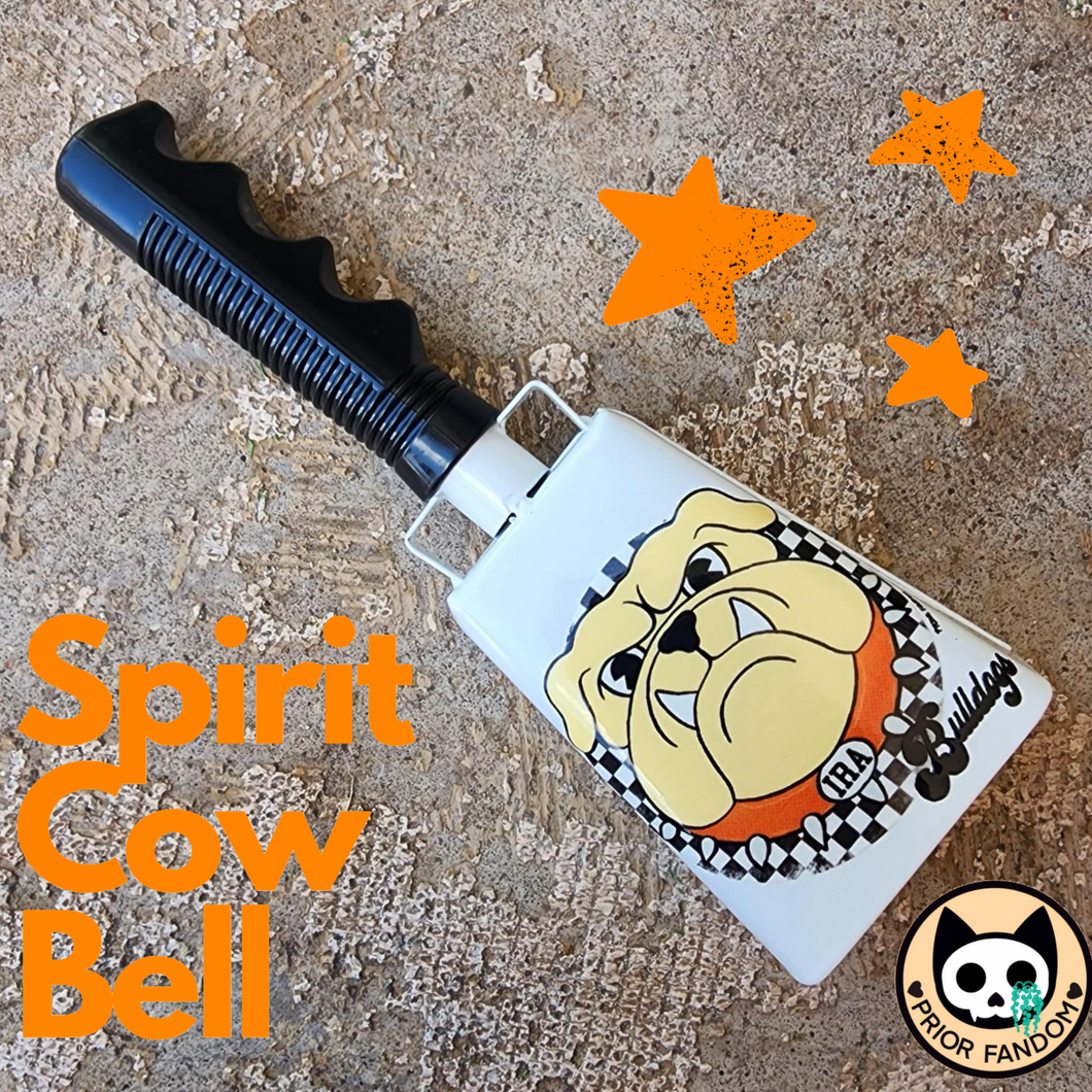 Ira Bulldogs Spirit Cow Bell