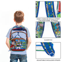 Load image into Gallery viewer, Toy Story “Changers” 2-Piece 16” Kids Clear Backpack &amp; Lunch Box Set For School And Travel
