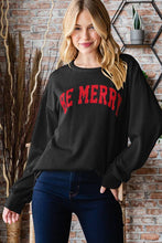 Load image into Gallery viewer, ET7449-12 URBAN RIB RIBBED CHRISTMAS TOP
