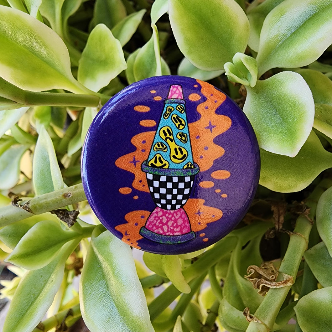 Lava lamp button