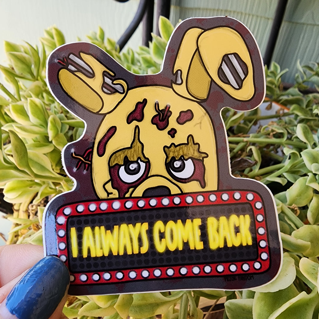 Five Nights Springtrap Sticker