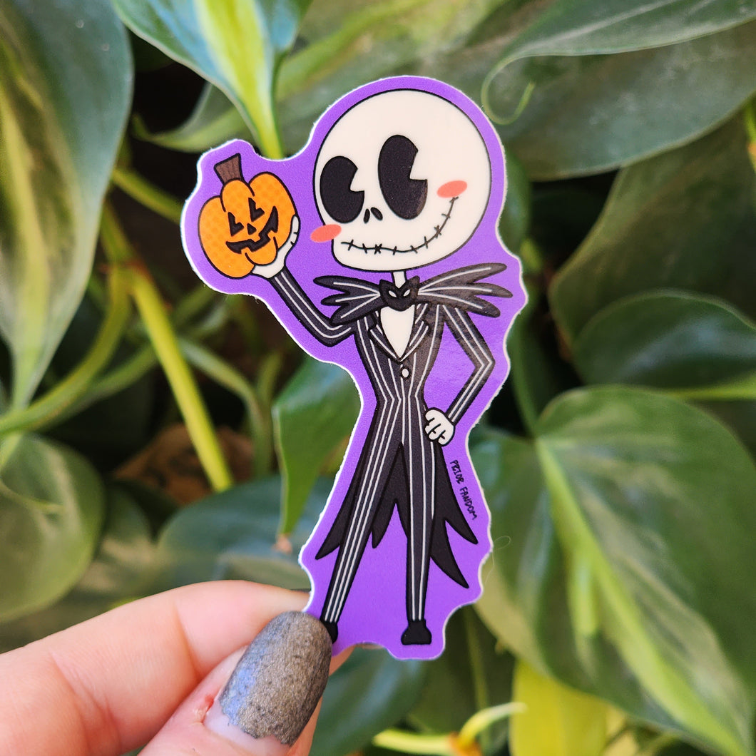 Pumpkin King Sticker