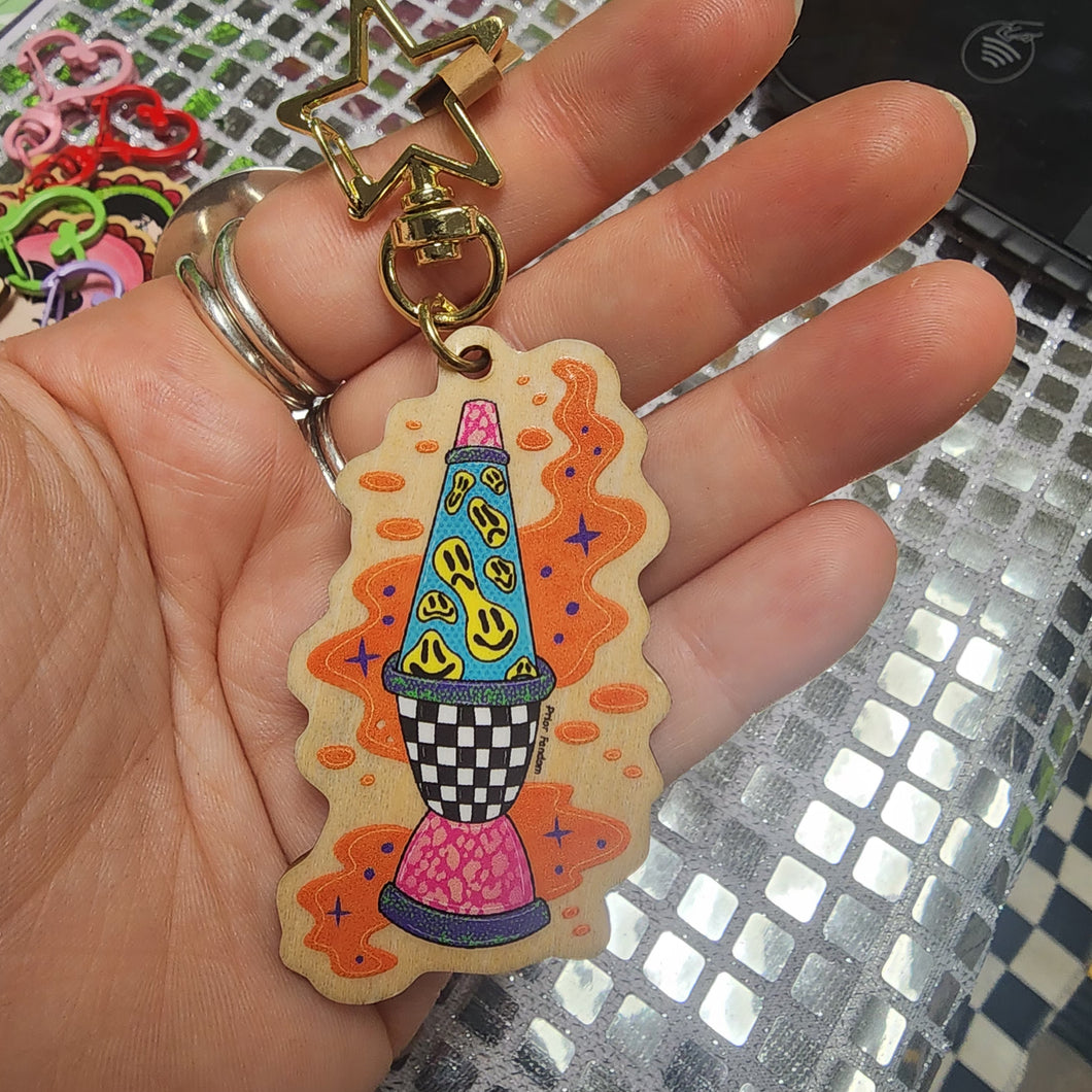 Lava Lamp Keychain