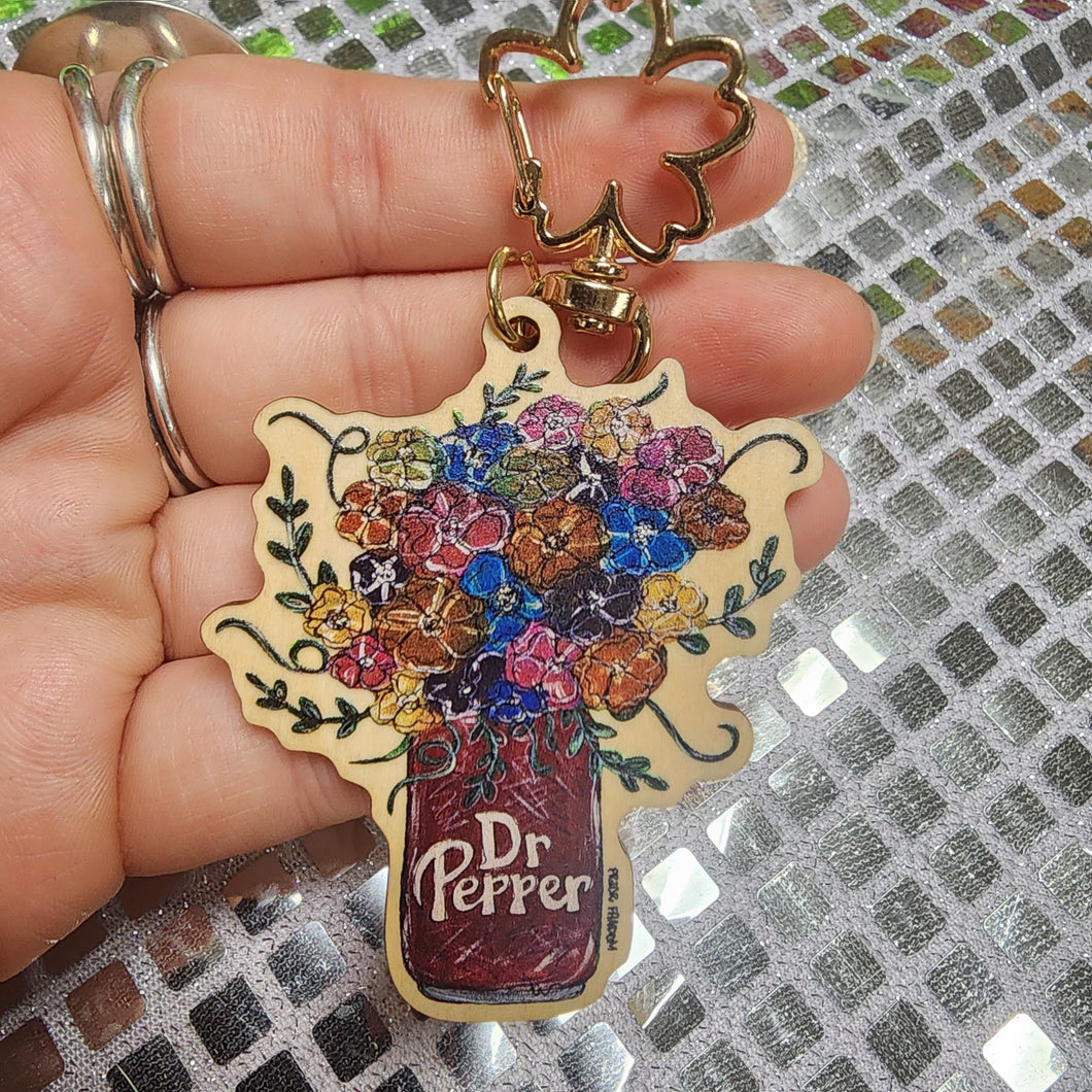 Dr. Pepper Keychain