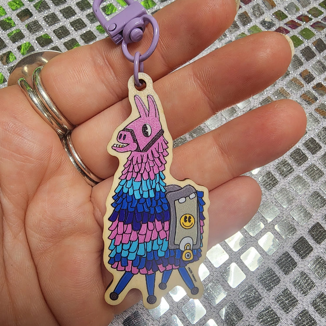 Fortnite Llama Keychain