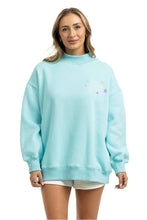 Load image into Gallery viewer, Make Heaven Crowded Mockneck Pullover
