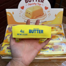 Load image into Gallery viewer, Crackling Crunchy Yellow Butter Squishy
