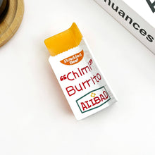 Load image into Gallery viewer, Burrito Hair Claw Clip, Fun Food Acetate Hair Accessory
