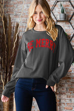 Load image into Gallery viewer, ET7449-12 URBAN RIB RIBBED CHRISTMAS TOP
