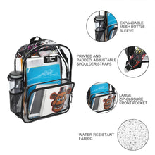 Load image into Gallery viewer, Five Nights at Freddy’s Freddy Fazbear 16” Clear Backpack For School And Travel
