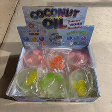 Load image into Gallery viewer, Coconut Oil Vaseline Mixed Fruit Round Ball Toy 12/pk | A216
