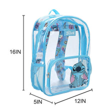 Load image into Gallery viewer, Disney Stitch Kids’ Clear PVC 16” Backpack
