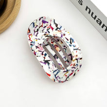 Load image into Gallery viewer, Acetate Classic Colorful Flat Hair Clips, Stylish Barrettes
