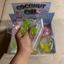 Load image into Gallery viewer, Coconut Oil Vaseline Mixed Fruit Round Ball Toy 12/pk | A216
