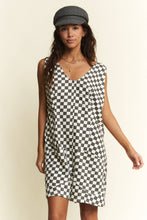 Load image into Gallery viewer, Checkered Short Romper

