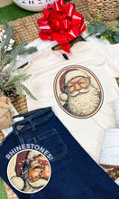 Load image into Gallery viewer, Santa with Rhinestone Specs Graphic T-Shirt
