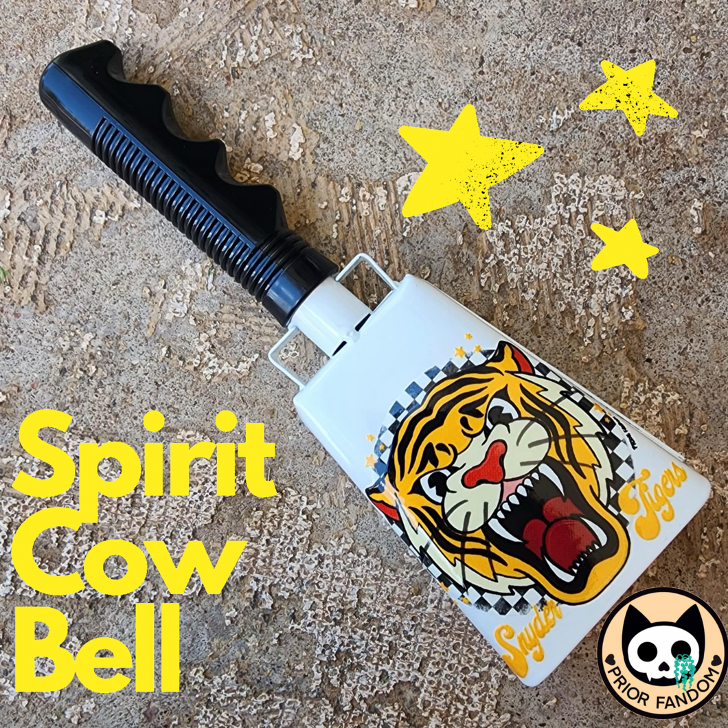 Snyder Tiger Spirit Cow Bell