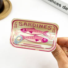 Load image into Gallery viewer, Sardine Can Hair Claw Clip, Creative Fish Tin Hair Clip
