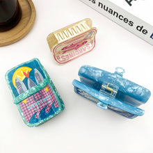 Load image into Gallery viewer, Sardine Can Hair Claw Clip, Creative Fish Tin Hair Clip
