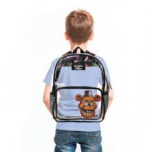 Load image into Gallery viewer, Five Nights at Freddy’s Freddy Fazbear 16” Clear Backpack For School And Travel
