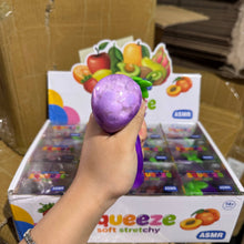 Load image into Gallery viewer, Crackling Crunchy Grape Squishy | A183
