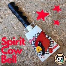 Load image into Gallery viewer, Hermleigh Cardinal Spirit Cow Bell
