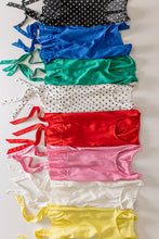 Load image into Gallery viewer, NT12128-Side Tie Detail Ruffled Top
