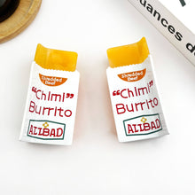Load image into Gallery viewer, Burrito Hair Claw Clip, Fun Food Acetate Hair Accessory
