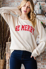 Load image into Gallery viewer, ET7449-12 URBAN RIB RIBBED CHRISTMAS TOP
