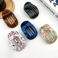 Load image into Gallery viewer, Acetate Classic Colorful Flat Hair Clips, Stylish Barrettes
