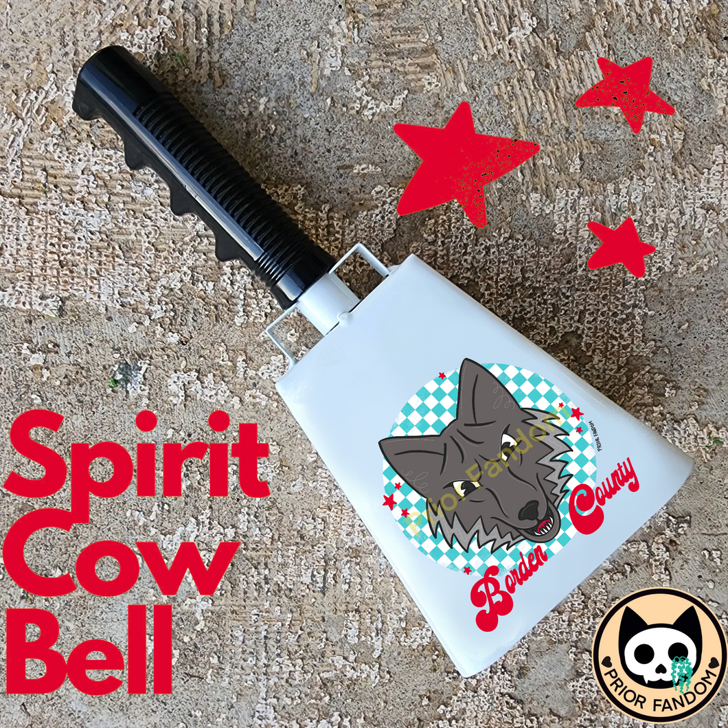 Borden County Spirit Cow Bell