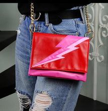 Load image into Gallery viewer, Lightning Bolt Crossbody / Belt Bag
