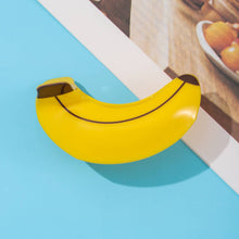 Load image into Gallery viewer, Yellow Banana Shaped Hair Clip, Fruit Hair Accessories
