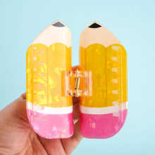 Load image into Gallery viewer, Novelty Pencil Hair Clip - Cartoon Stationery Hair Accessory
